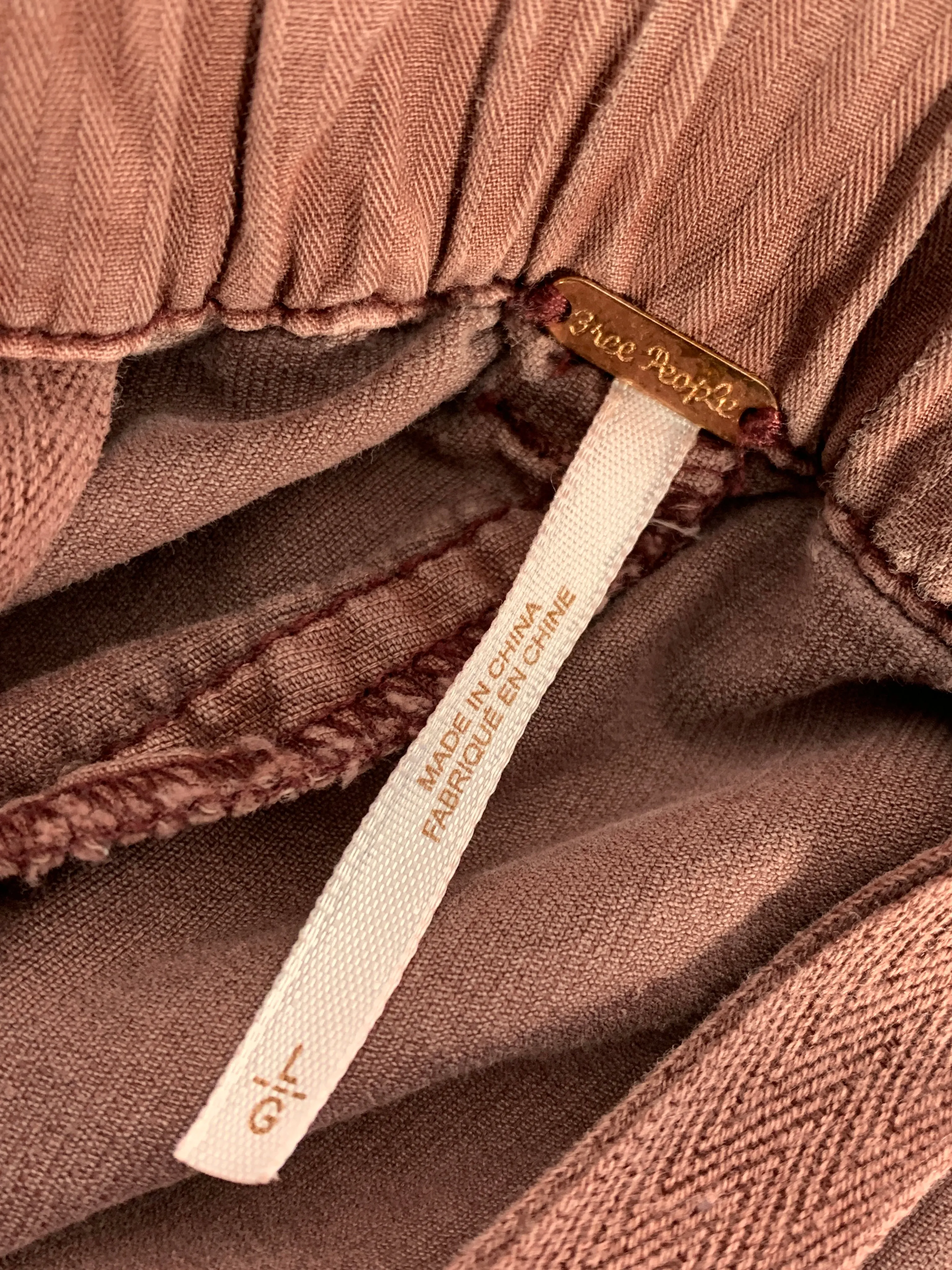 Pants Corduroy By Free People In Maroon, Size: 12