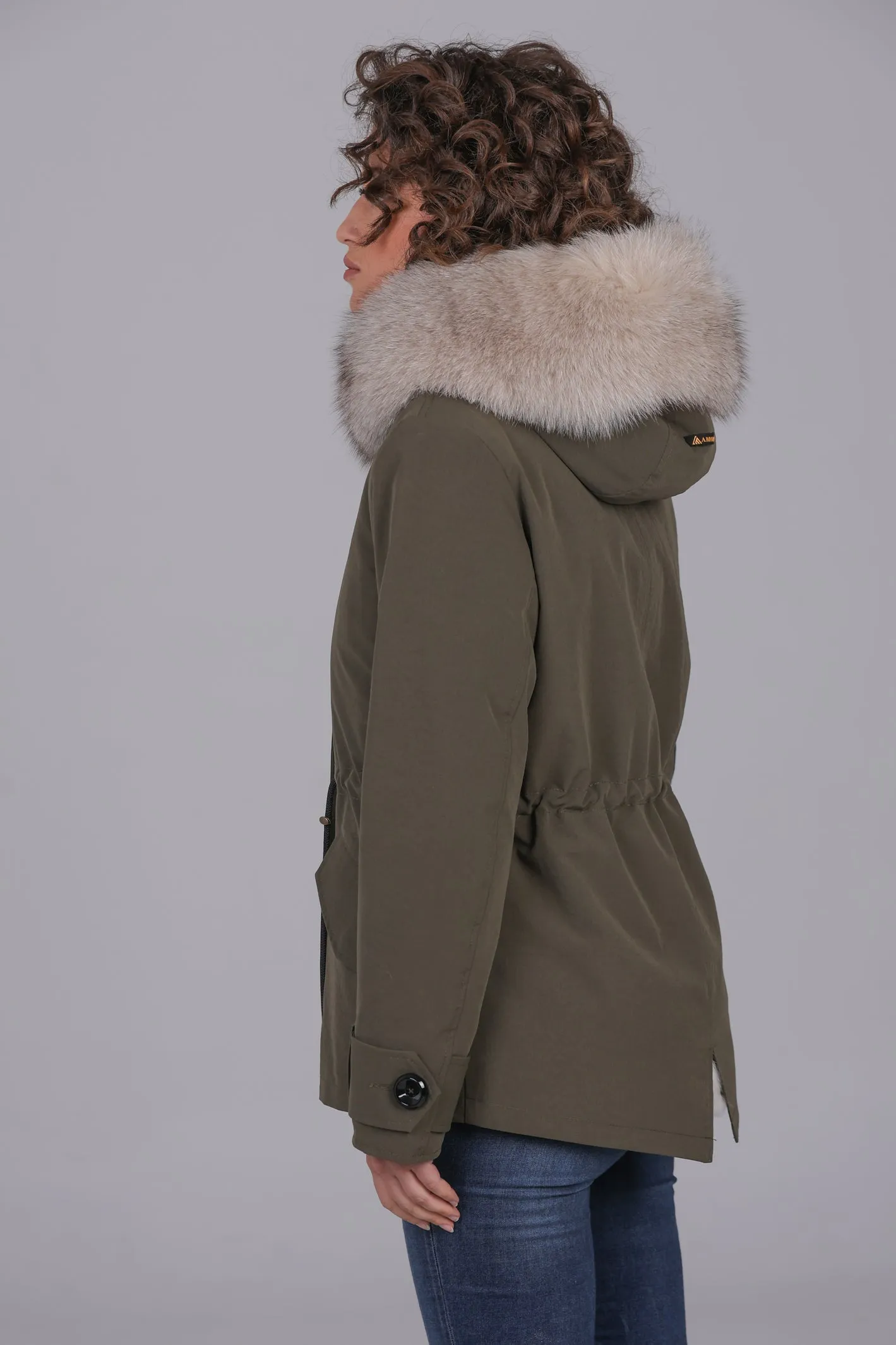 Parka short Urban fox beige