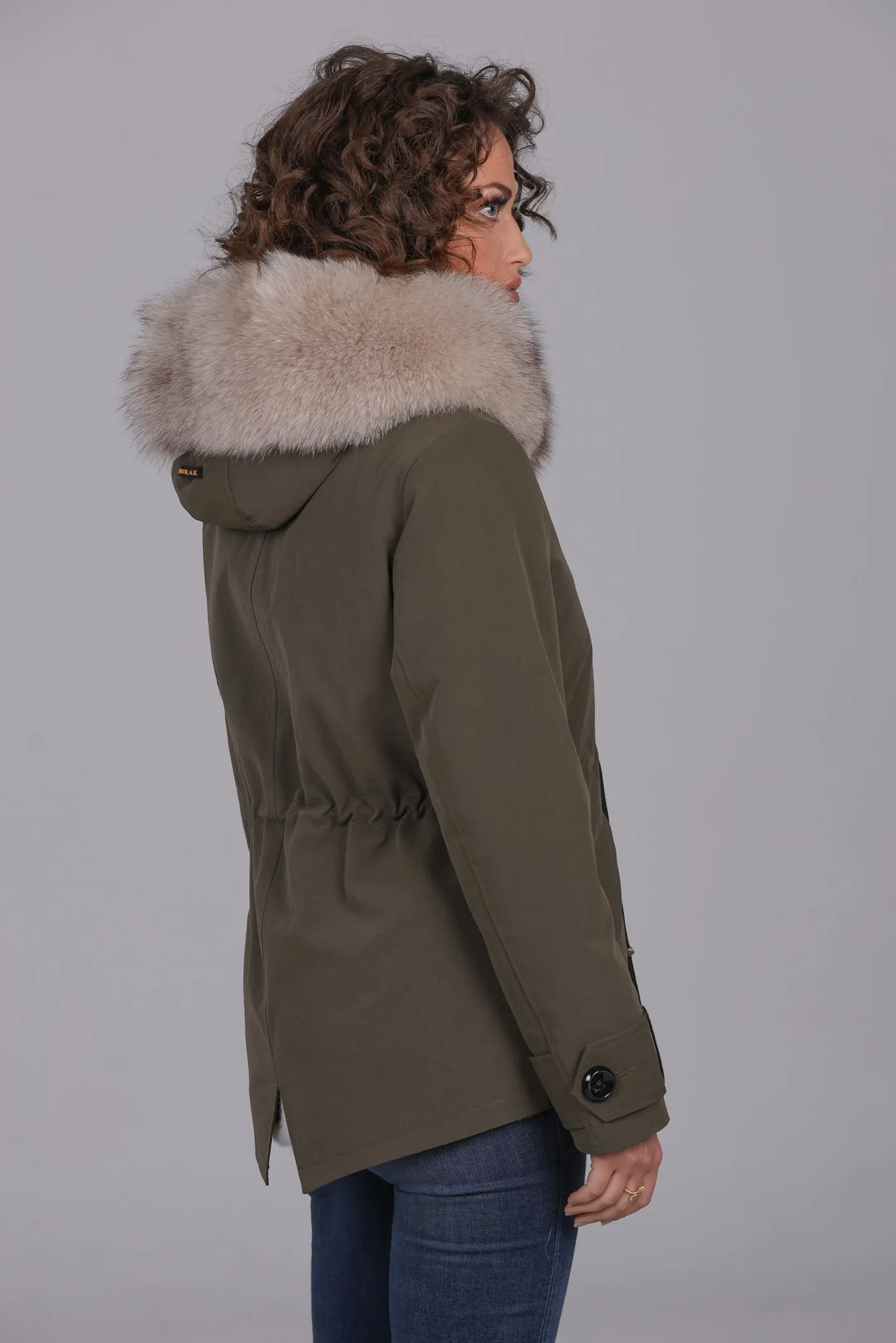 Parka short Urban fox beige