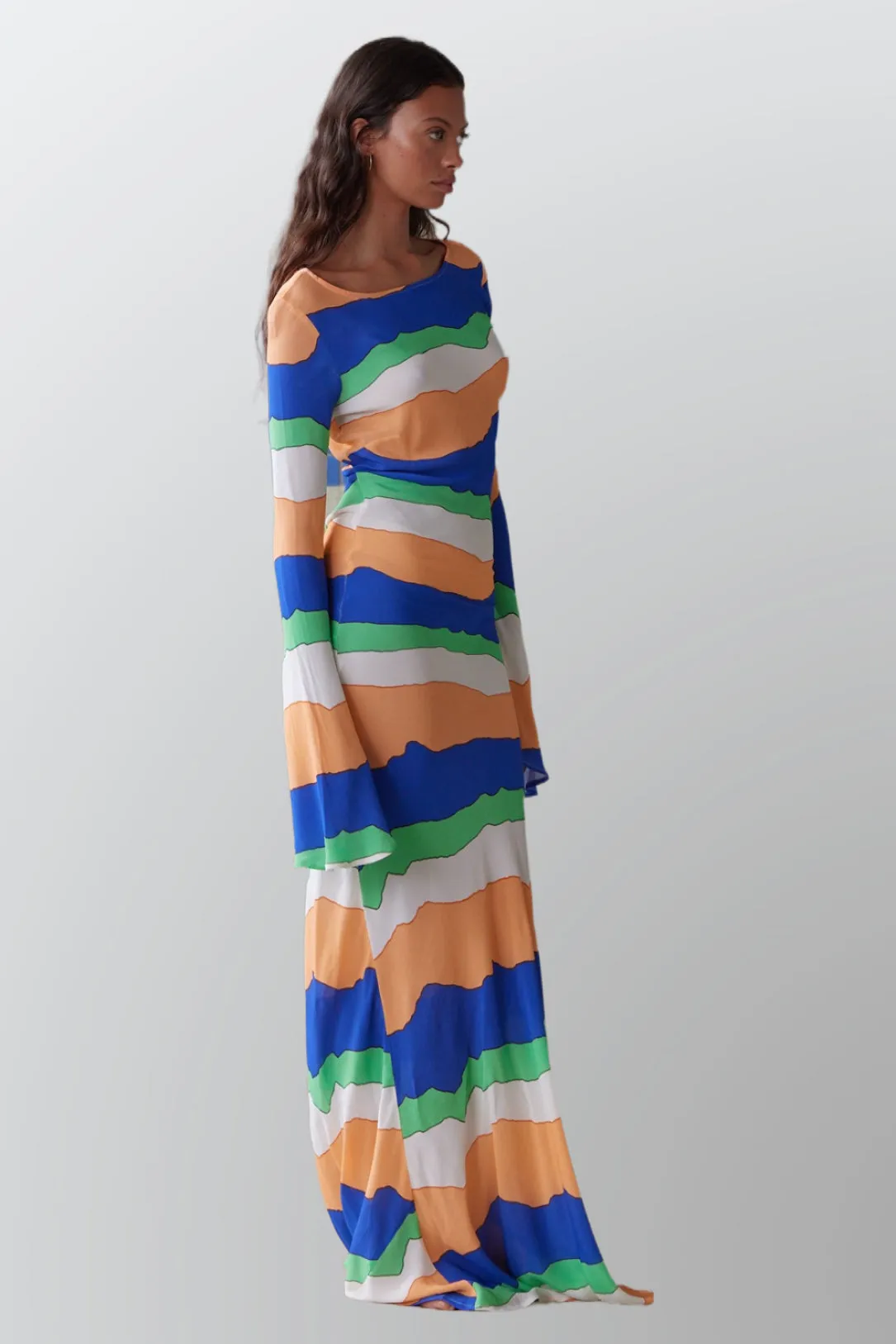 PIPPA THE LABEL Womens Wini Dress - Blue Ziggy