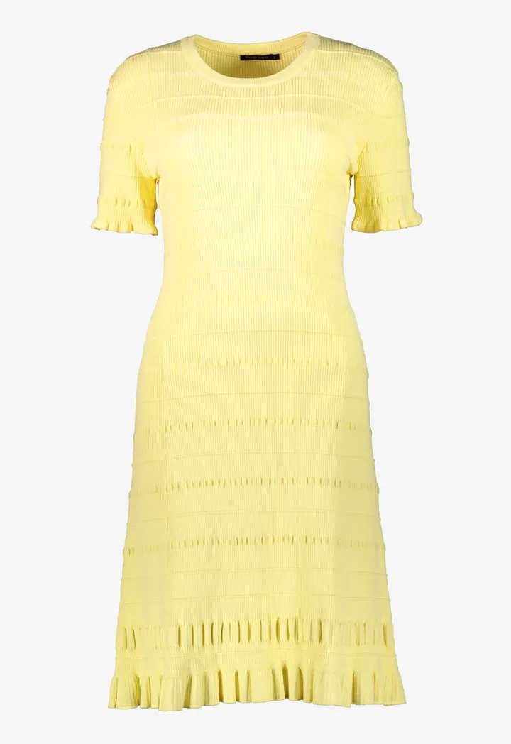 Puff Rib Knit Dress