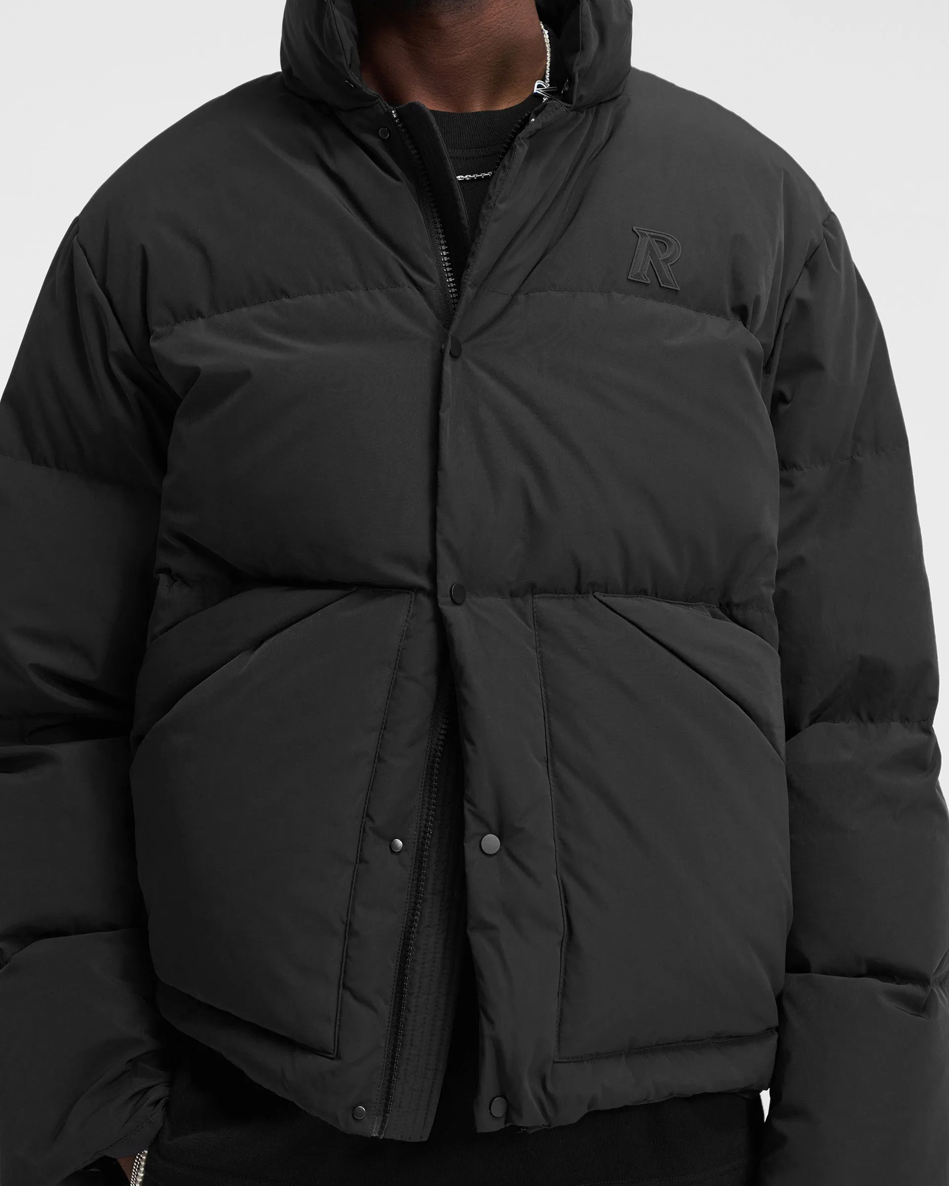 Puffer Jacket - Jet Black