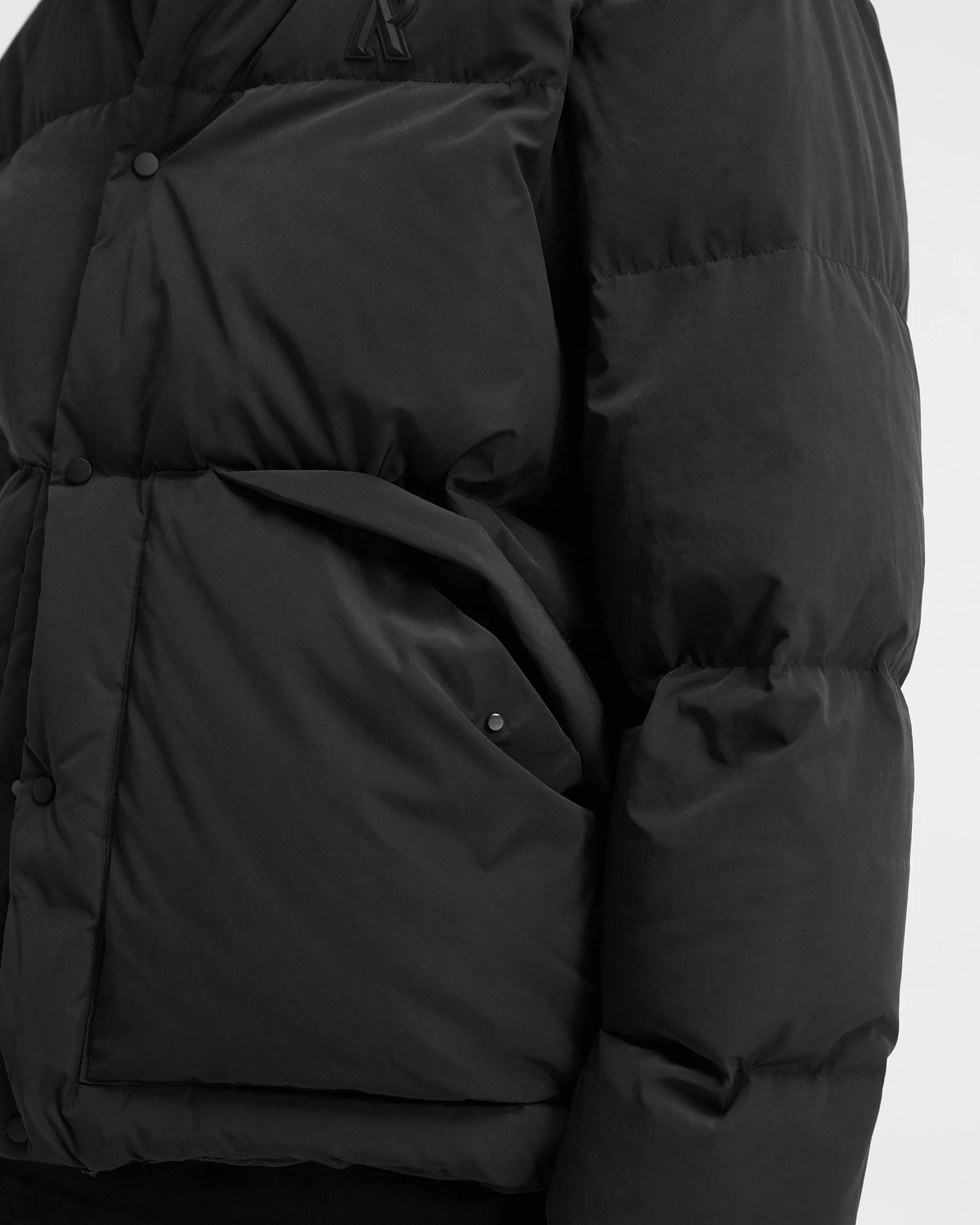 Puffer Jacket - Jet Black
