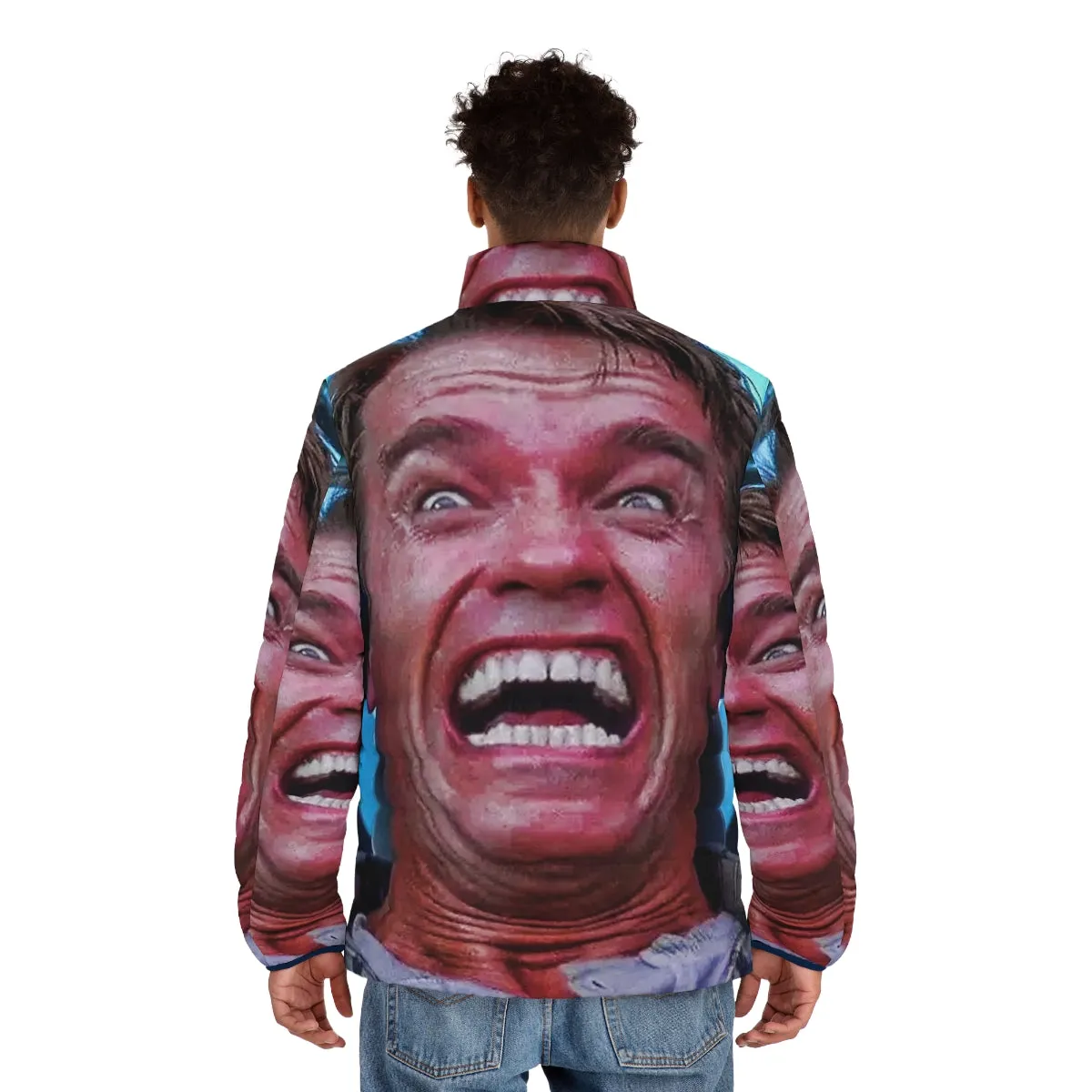 "Get Your Ass to Mars" Puffer Jacket - Inspired by the Cult Classic