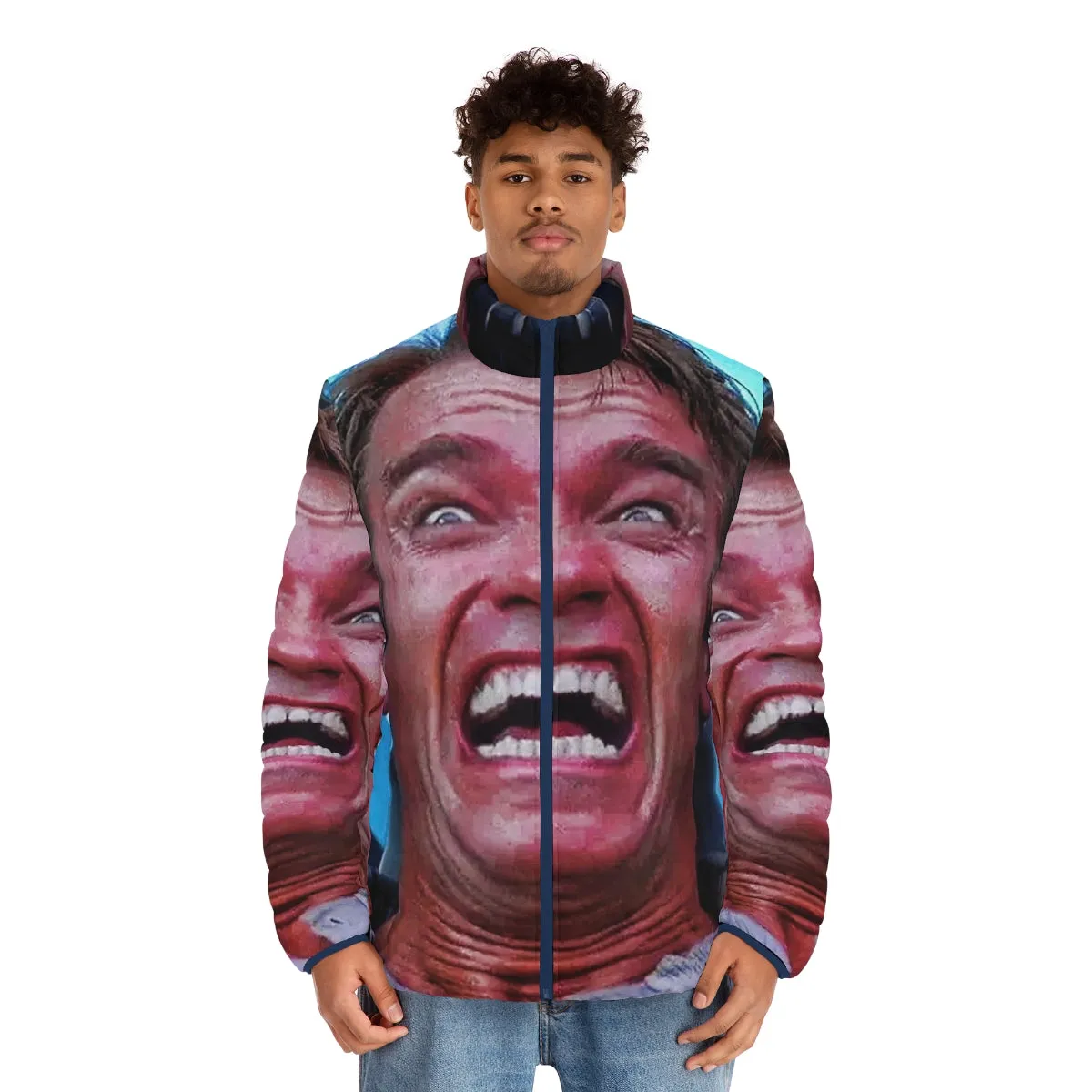 "Get Your Ass to Mars" Puffer Jacket - Inspired by the Cult Classic