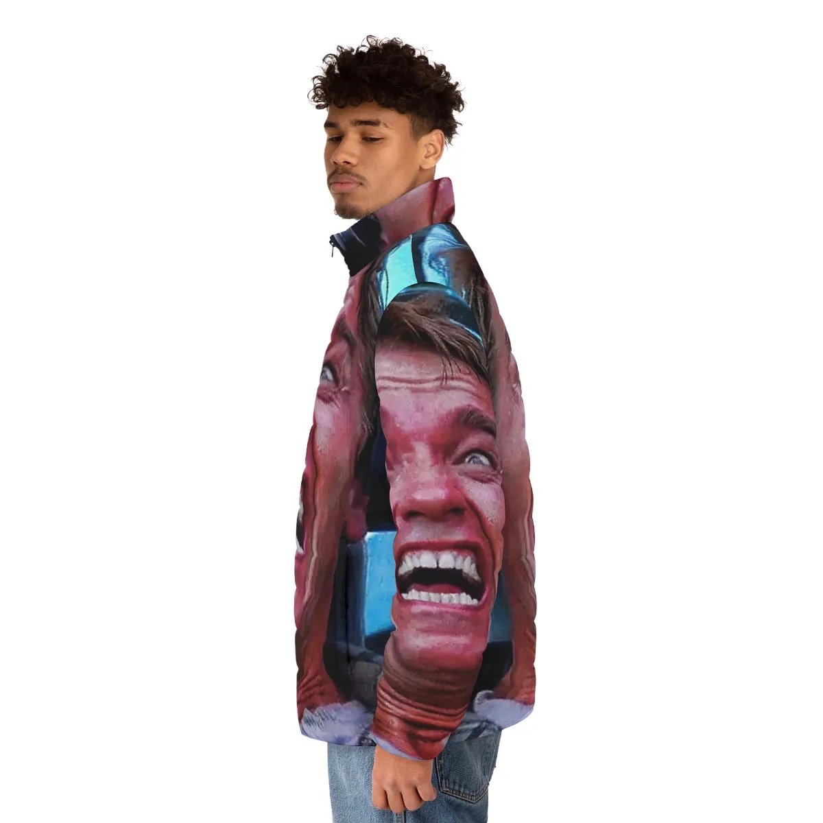 "Get Your Ass to Mars" Puffer Jacket - Inspired by the Cult Classic