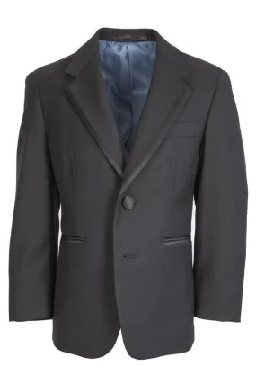 "Infinity" Kids Black Tuxedo Jacket (Separates)
