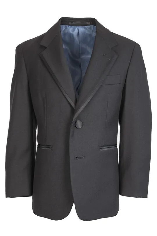 "Infinity" Kids Black Tuxedo Jacket (Separates)