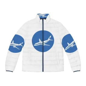"Vintage Pan American World Airways Puffer Jacket | Retro Airline Travel Outerwear"