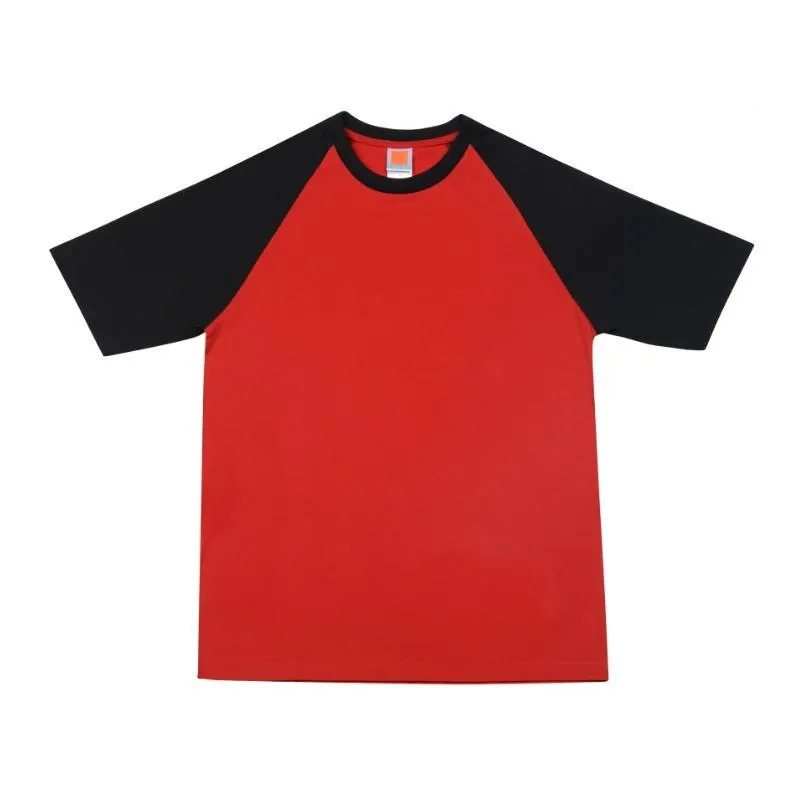 Raglan Short Sleeve Round Neck T-shirt