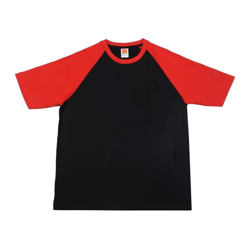 Raglan Short Sleeve Round Neck T-shirt