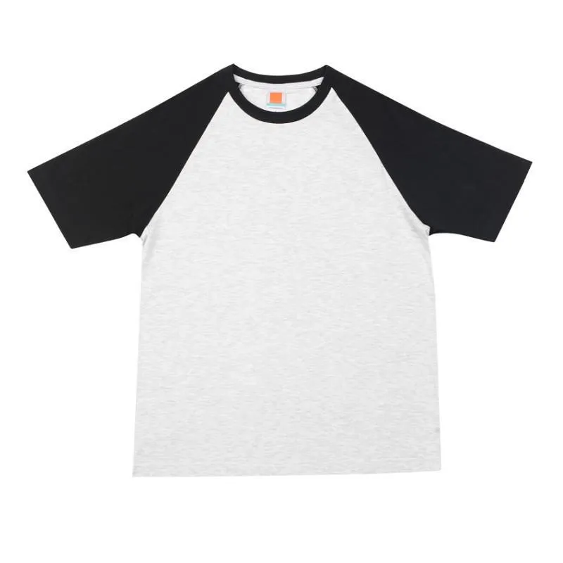 Raglan Short Sleeve Round Neck T-shirt