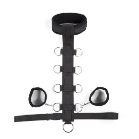 Reverse Arm Full Body Bondage Restraint with Hand Cuffs