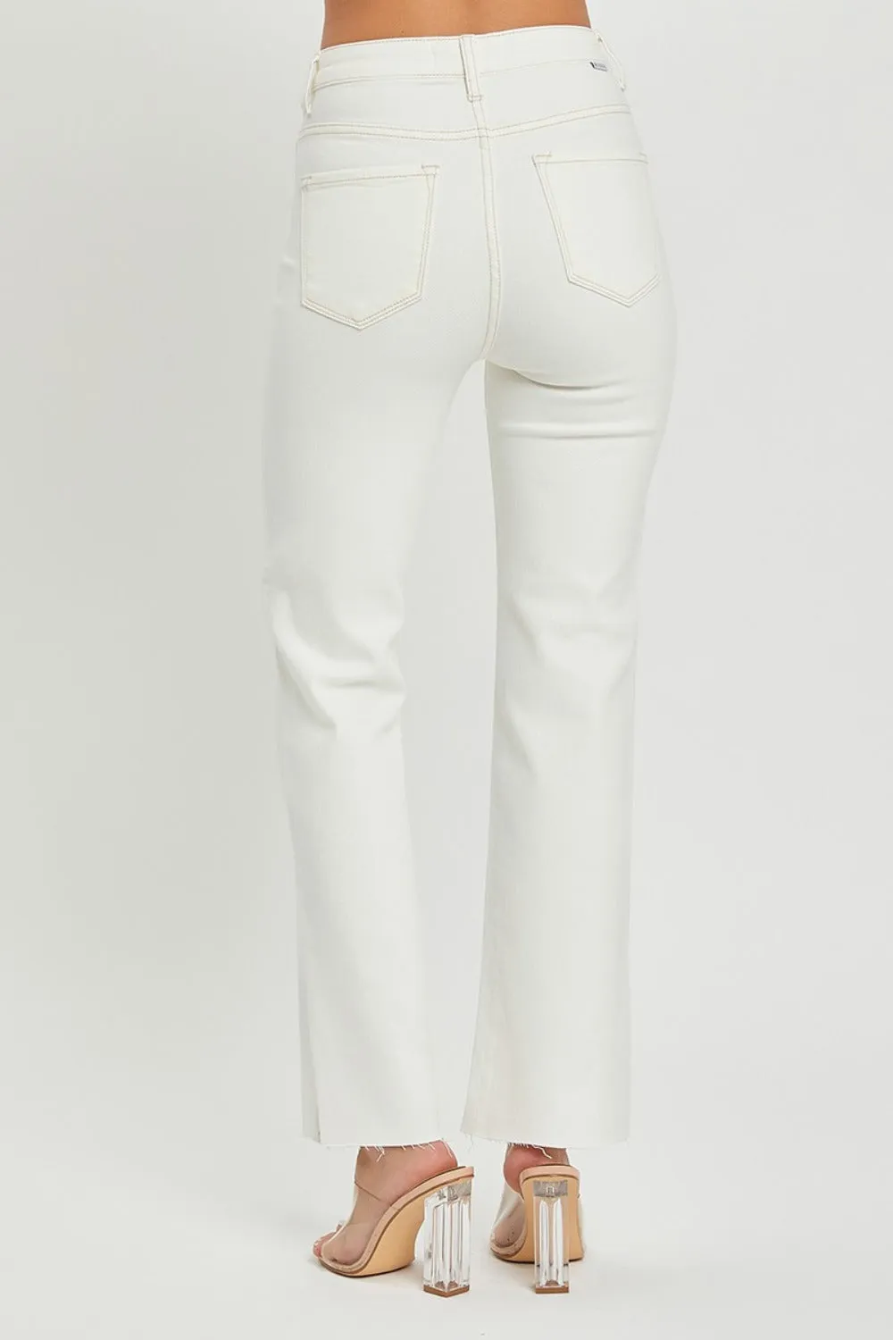 RISEN Lisa High Rise Tummy Control Straight Jeans