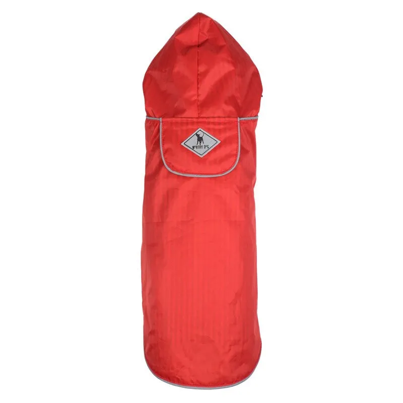 Seattle Slicker Jacket in Red (Drop-Ship)