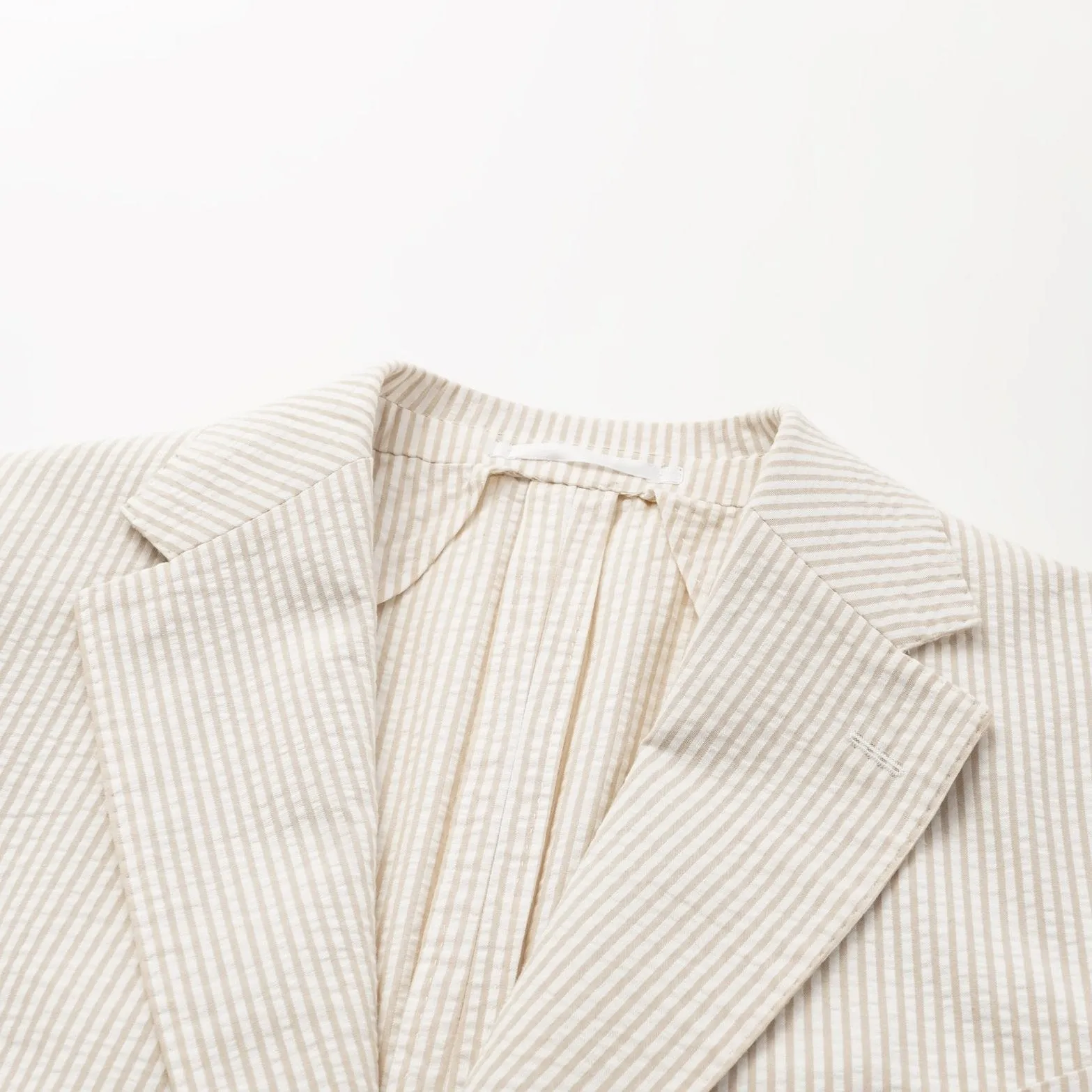 SEERSUCKER COTTON JACKET - HUDDERSFIELD FINE WORSTED