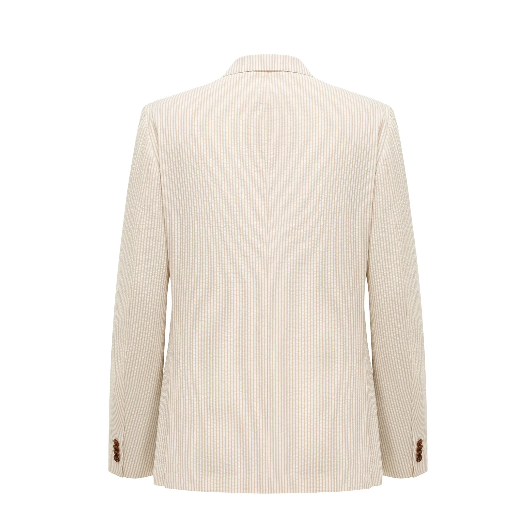 SEERSUCKER COTTON JACKET - HUDDERSFIELD FINE WORSTED