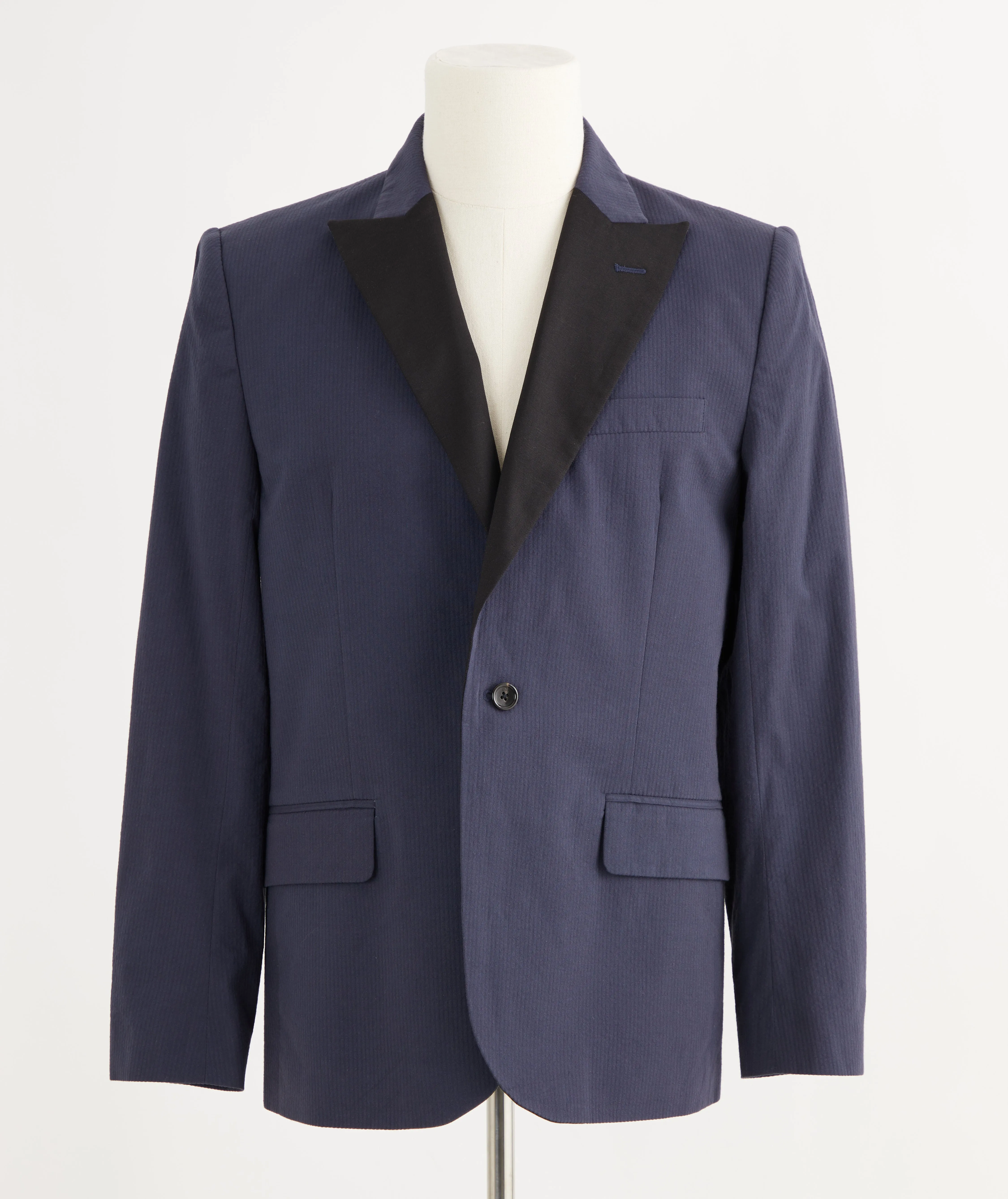 Seersucker Tuxedo Jacket