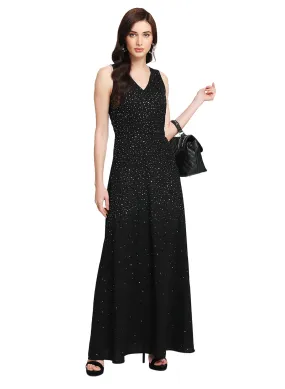 Sequin Embellished Maxi Dress