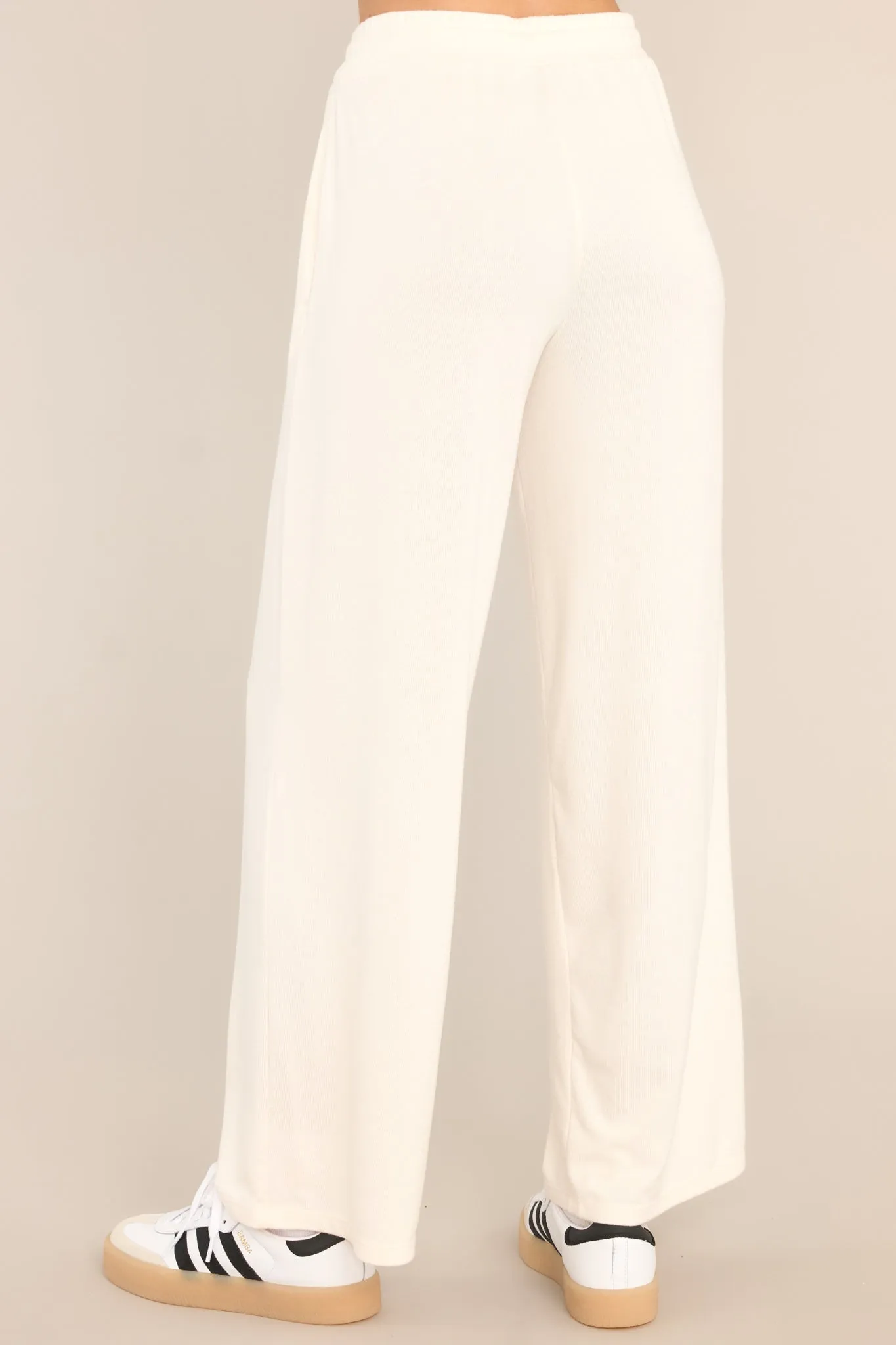 Share It With Me Pearled Ivory Lounge Pants