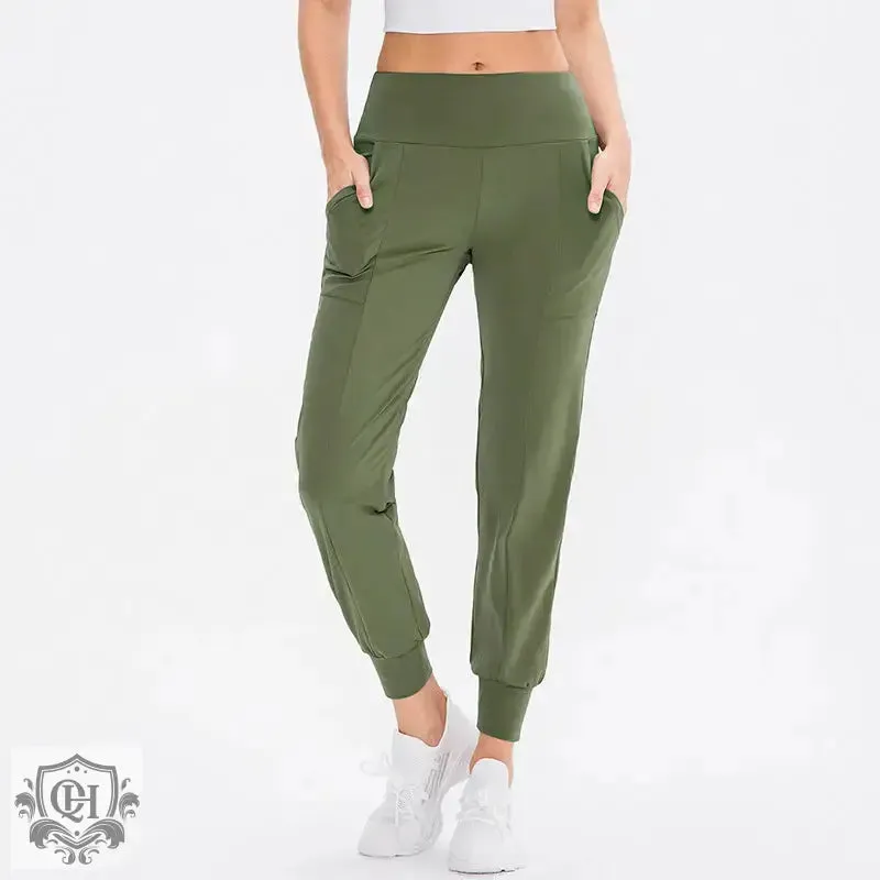 Side Pocket High Waist Yoga Pants