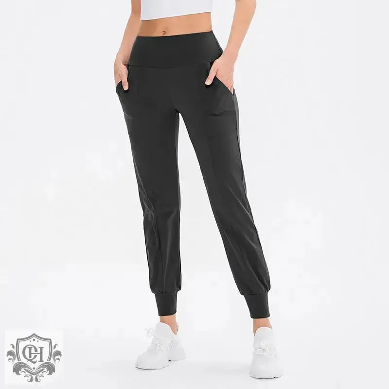 Side Pocket High Waist Yoga Pants