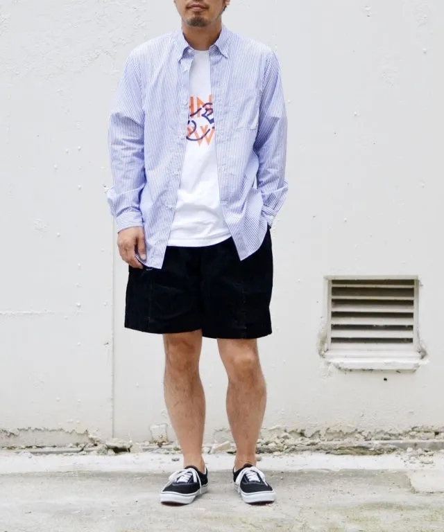 SILK CORDUROY SHORTS