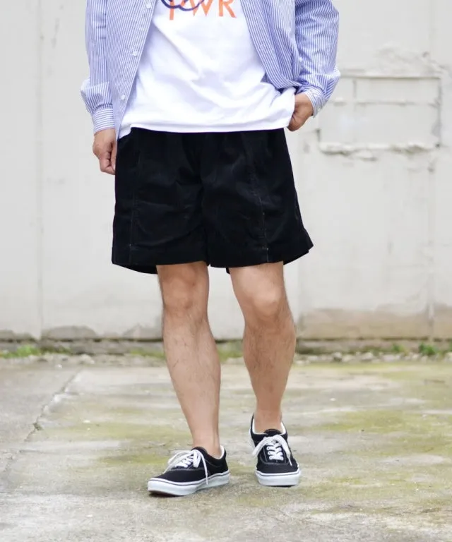 SILK CORDUROY SHORTS