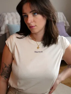 Softie T-Shirt in Off White