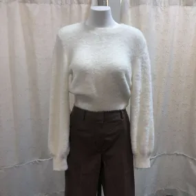 Sunday Best crop fuzzy sweater M