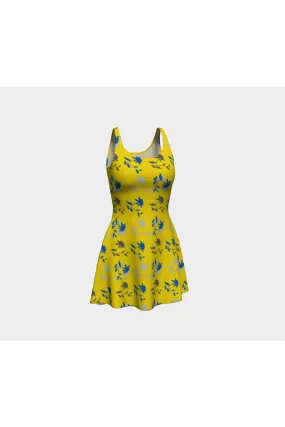Sunny Showcase Flare Dress