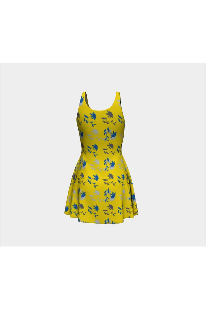 Sunny Showcase Flare Dress