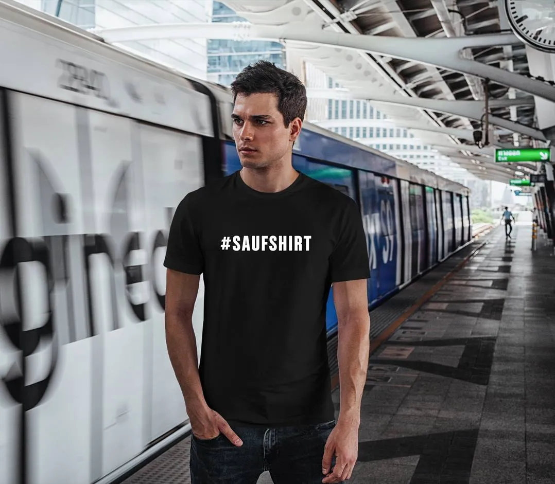 T-Shirt Herren - #Saufshirt