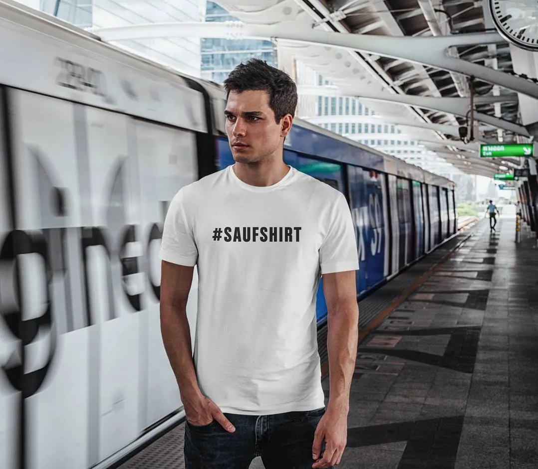 T-Shirt Herren - #Saufshirt