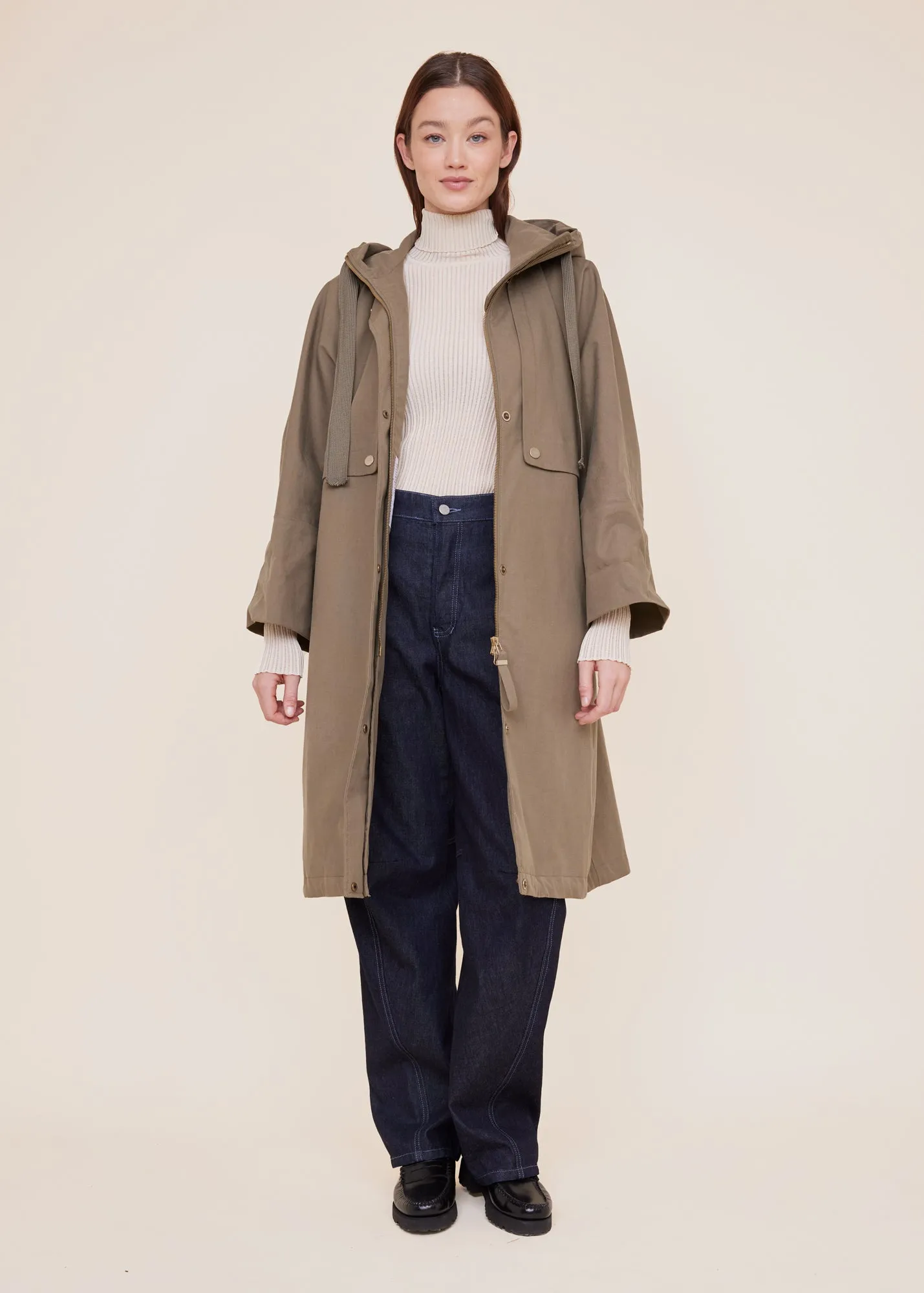 Tencel parka