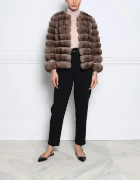 The Gemma Sable Jacket