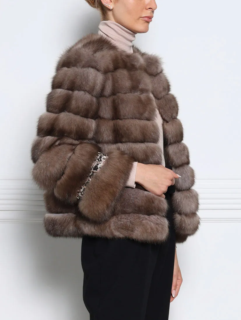 The Gemma Sable Jacket