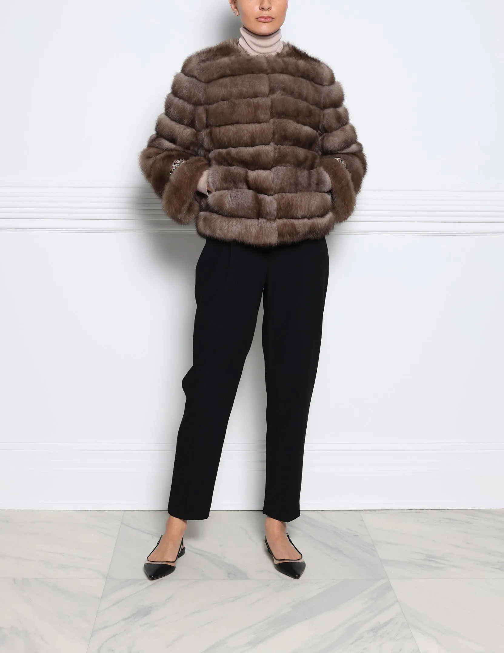 The Gemma Sable Jacket
