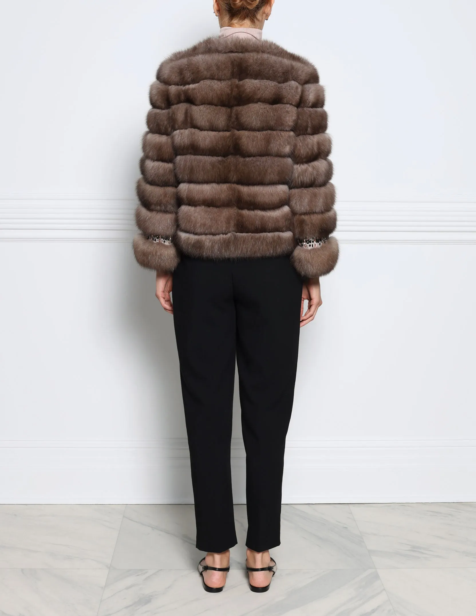 The Gemma Sable Jacket