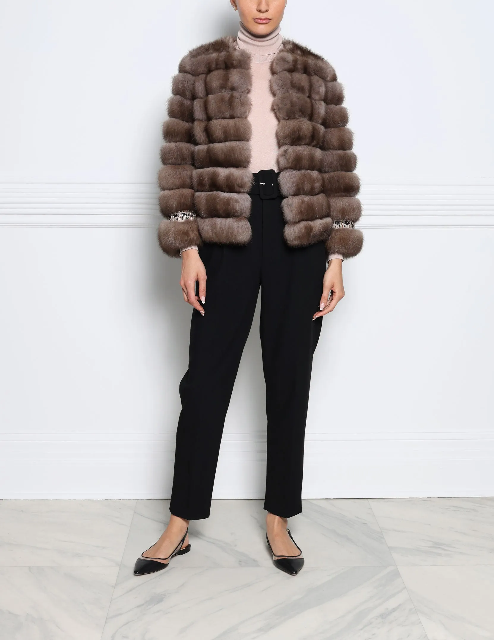 The Gemma Sable Jacket