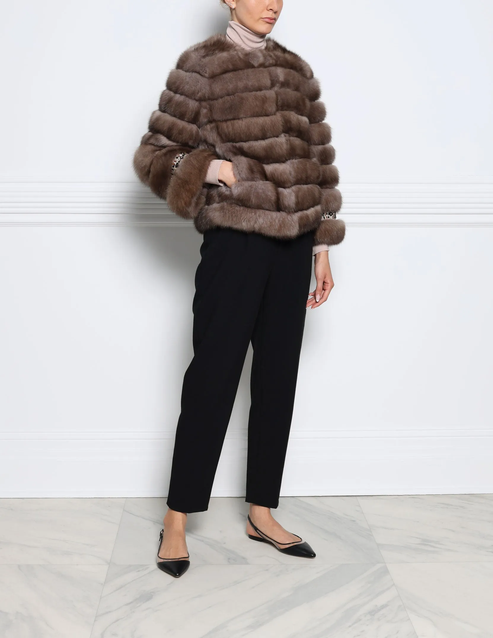 The Gemma Sable Jacket
