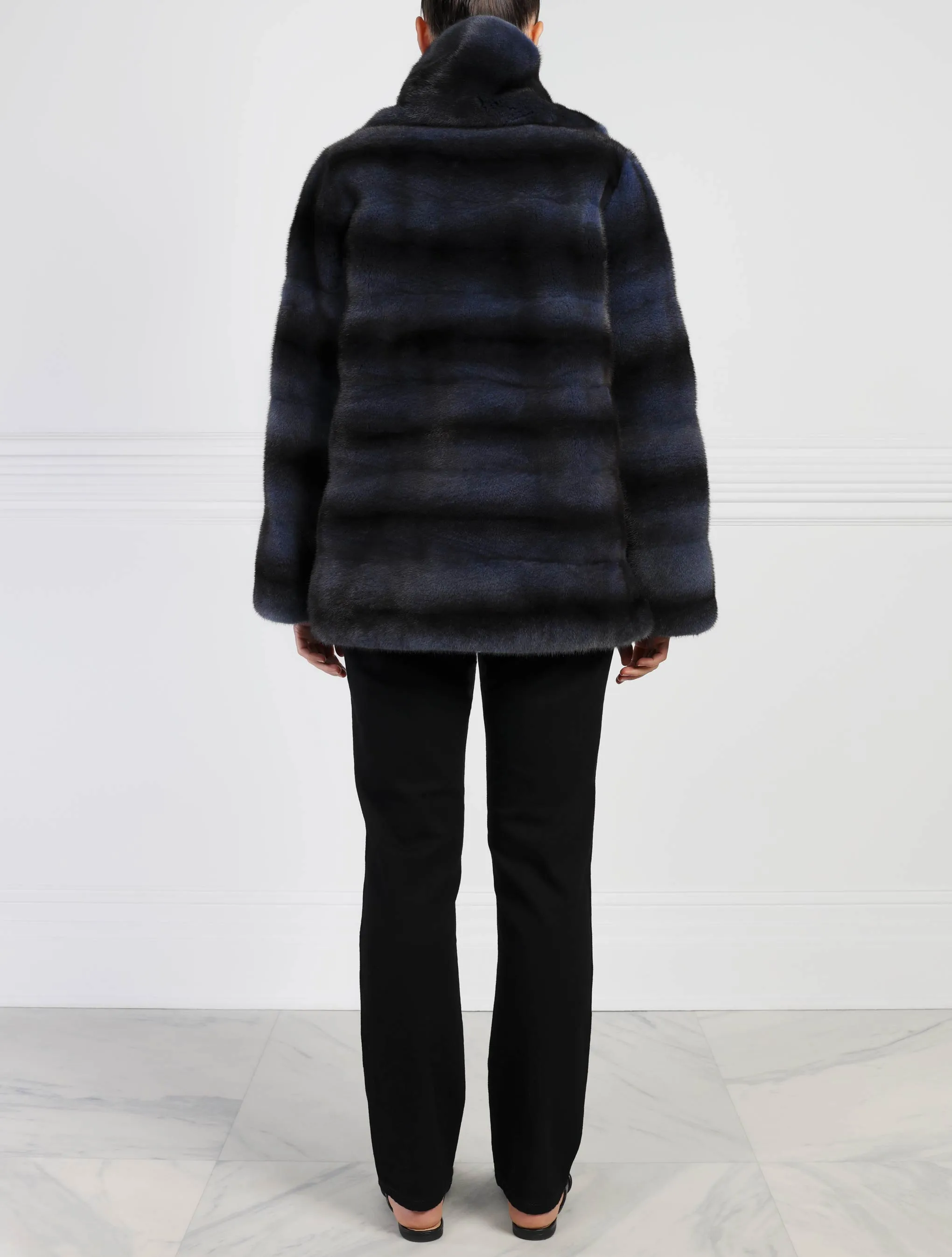The Huntington Mink Fur Pullover