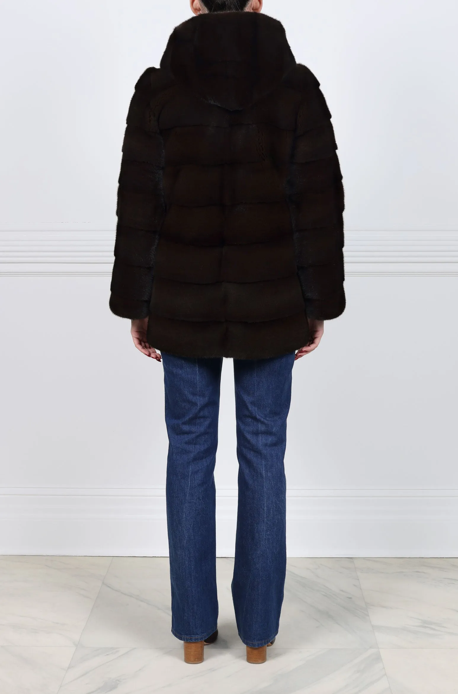 The Maggie Mink Fur Jacket