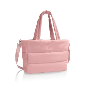 The Puffer Travel Tote - Rose
