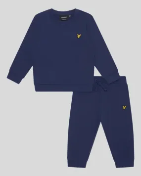 Toddler Crew Neck Sweatshirt & Jogger Set