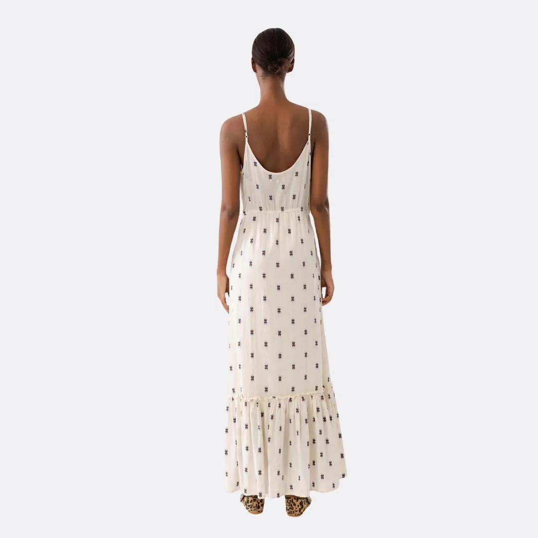 UnoLL Maxi Dress (Creme)