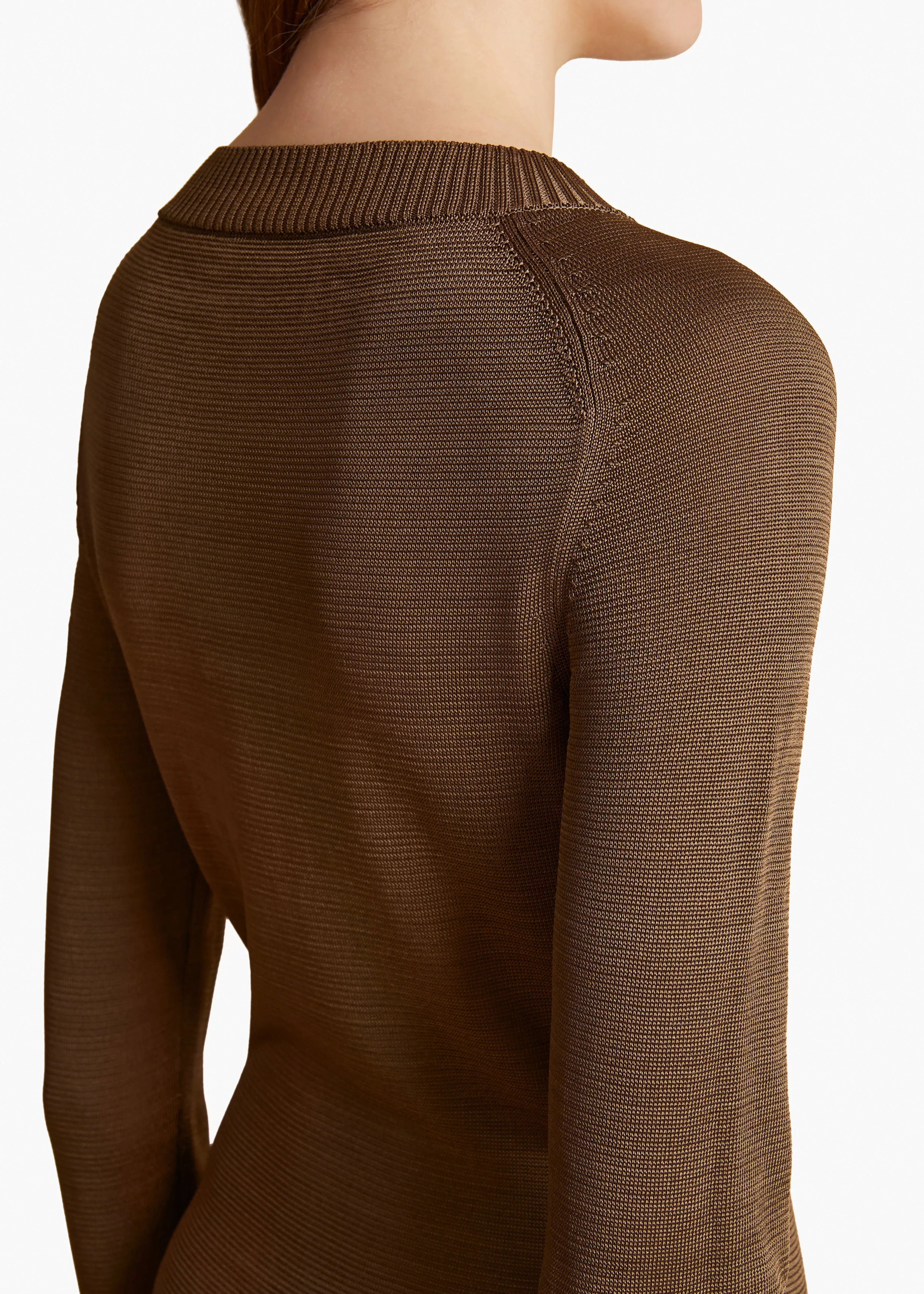 Valera Dress in Toffee