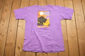 Vintage 1990s Buffalo Graphic T-Shirt