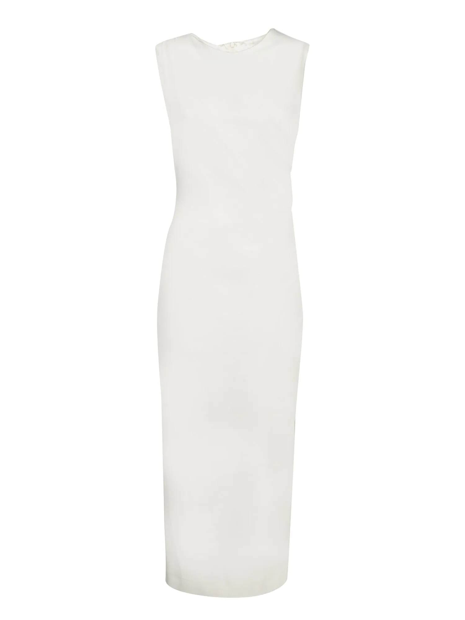 White Milano Point Light Dress