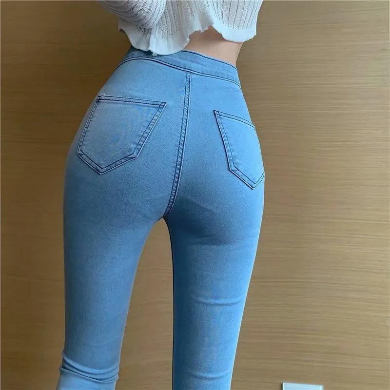 Women Skinny High Waist Pants